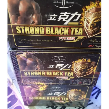 Thé Noir Puissant pour la Virilité et la Performance Sexuelle Aichun Beauty pour Hommes - 20 Sachets