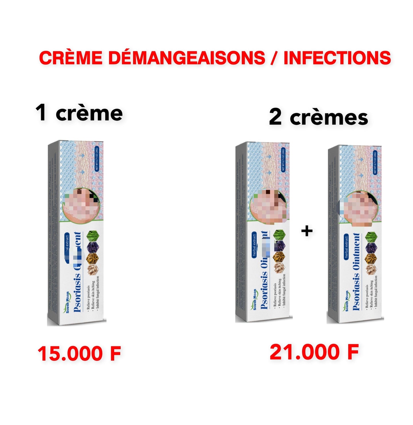 Crème anti-infection