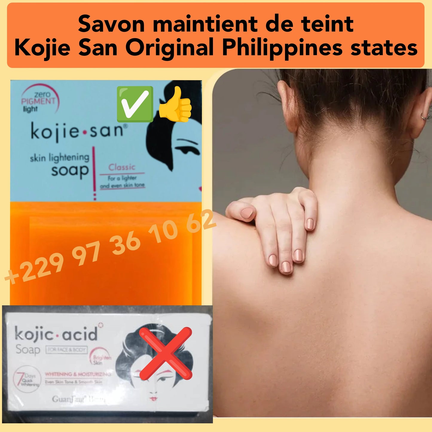 Savon KOJIE SAN Anti-dépigmentation